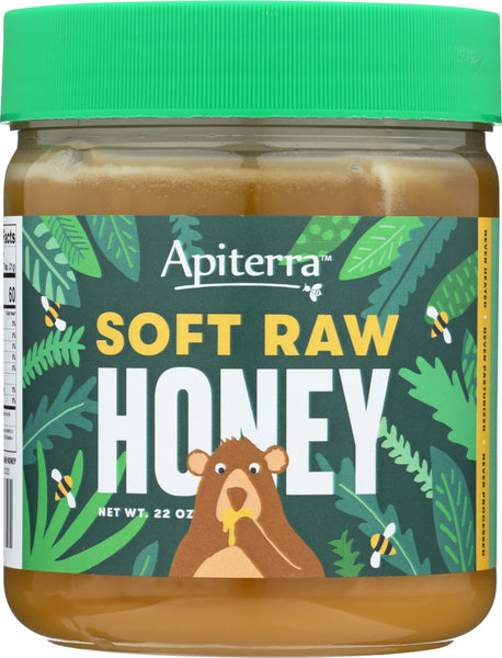 APITERRA: Honey Raw Soft, 22 oz