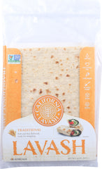 CALIFORNIA LAVASH: Traditional Lavash Flat Bread, 10 oz