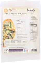 CALIFORNIA LAVASH: Naan Garlic, 11 oz