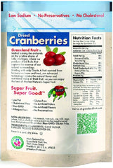 GRACELAND FRUIT: Cranberry Dried Sliced, 8 oz