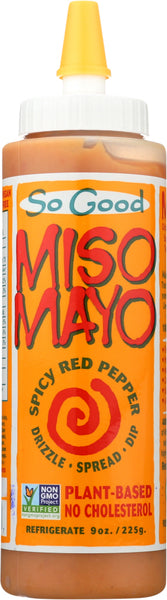 MISO MAYO: Spicy Red Pepper, 9 oz