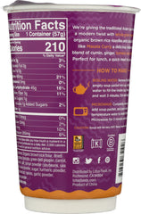 LOTUS FOODS: Noodle Brown Rice Cup Masala Curry, 2 oz