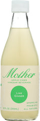 MOTHER BEVERAGE: Beverage Cider Vinegar Lime Ginger, 12 fo