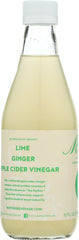 MOTHER BEVERAGE: Beverage Cider Vinegar Lime Ginger, 12 fo