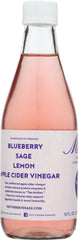 MOTHER BEVERAGE: Beverage Cider Vinegar Blueberry Sage, 12 fo