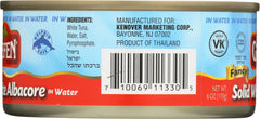 GEFEN: Gefen Solid White Albacore in Water, 6 oz