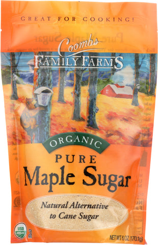 COOMBS FAMILY FARMS: Organic Pure Maple Sugar, 6 oz