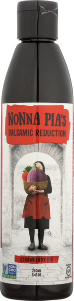 NONNA PIAS: Balsamic Glaze Strawberry, Fig, 8.45 oz