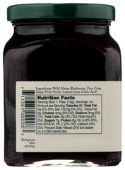 STONEWALL KITCHEN: Wild Maine Blueberry Jam, 12.50 oz