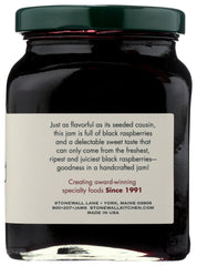 STONEWALL KITCHEN: Seedless Black Raspberry Jam, 12.25 oz