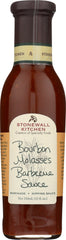 STONEWALL KITCHEN: Bourbon Molasses Barbecue Sauce, 11 fo