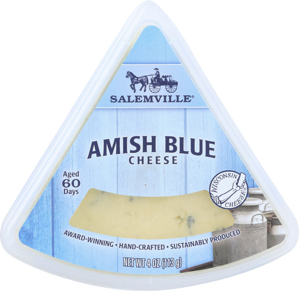 SALEMVILLE: Cheese Wedge Blue, 4 oz