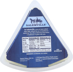 SALEMVILLE: Amish Gorgonzola Cheese Wedge, 4 oz