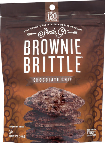 SHEILA G'S: Brownie Brittle Chocolate Chip, 5 oz