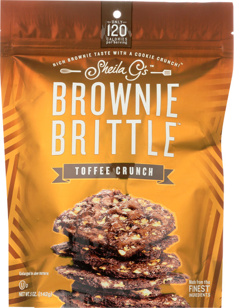 SHEILA G'S: Brownie Brittle Toffee Crunch, 5 oz