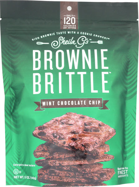 SHEILA G'S: Brownie Brittle Mint Chocolate Chip, 5 oz