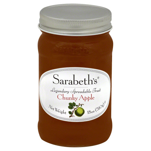 SARABETHS: Fruit Spread Chunky Apple, 18 oz