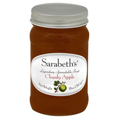 SARABETHS: Fruit Spread Chunky Apple, 18 oz