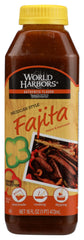 WORLD HARBORS: Mexican Style Fajita Marinade and Sauce, 16 Oz