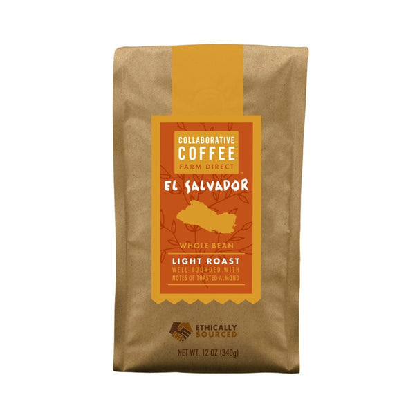 COLLABORATIVE: El Salvador Whole Bean Coffee, 12 oz