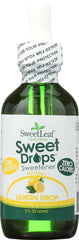 SWEETLEAF: Liquid Stevia Sweet Drops Sweetener Lemon Drop, 2 oz