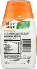 SWEETLEAF STEVIA: Water Drop Peach Mango, 1.62 fo