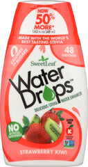 SWEETLEAF STEVIA: Water Drop Strawberry Kiwi, 1.62 fo