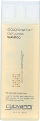 GIOVANNI COSMETICS: Golden Wheat Shampoo For Normal To Oily Hair, 8.5  oz