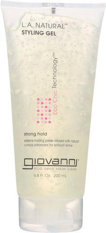 GIOVANNI COSMETICS: L.A. Natural Styling Gel Strong Hold, 6.8 oz