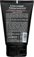 GIOVANNI COSMETICS: D:tox System Purifying Facial Scrub Step 2, 4 oz