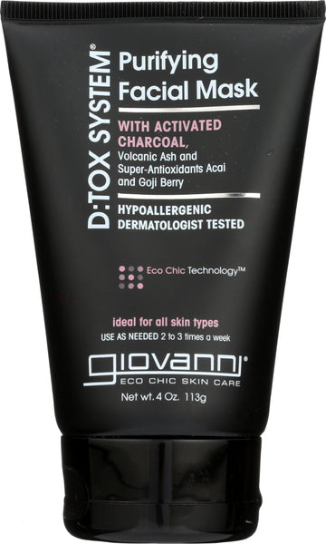 GIOVANNI COSMETICS: Purifying Facial Mask, 4oz