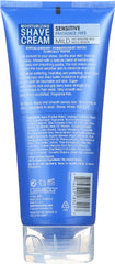 GIOVANNI: Moisturizing Shave Cream Sensitive Skin Men And Women Fragrance Free, 7 oz