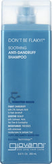 GIOVANNI COSMETICS: Don't Be Flaky Soothing Anti-Dandruff Shampoo, 8.5 oz