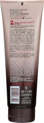 GIOVANNI COSMETICS: Ultra-Sleek Shampoo Brazilian Keratin & Argan Oil, 8.5 oz