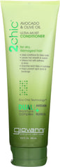 GIOVANNI COSMETICS: 2chic Ultra-Moist Conditioner Avocado & Olive Oil, 8.5 oz