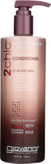 GIOVANNI COSMETICS: 2Chic Brazilian Keratin & Argan Oil Ultra Sleek Conditioner, 24 oz