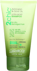 GIOVANNI COSMETICS: 2Chic Avocado and Olive Oil Shampoo, 1.5oz