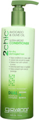 GIOVANNI COSMETICS: 2Chic Avocado & Olive Oil Ultra Moist Conditioner, 24 oz