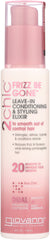 GIOVANNI COSMETICS: 2Chic Frizz Be Gone Leave-In Conditioner & Styling Elixir Shea Butter & Sweet Almond Oil, 4 oz