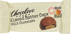 CHOCOLOVE: Almond Butter Cups Milk Chocolate, 1.2 oz