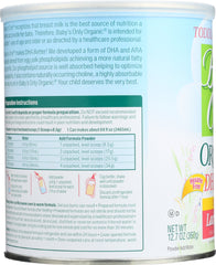 BABYS ONLY ORGANIC: Toddler Formula LactoRelief Iron Fortified, 12.7 Oz