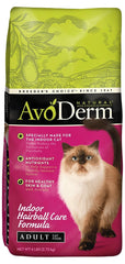 AVODERM: Cat Food Indoor Hairball, 6 lb