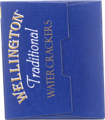 WELLINGTON: Traditional Water Crackers No Trans Fat, 4.4 oz