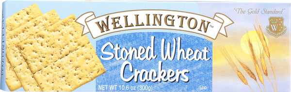 WELLINGTON: Stoned Wheat Crackers, 10.6 oz