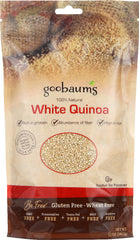 GOLDBAUMS: Quinoa White Gluten Free, 12 oz
