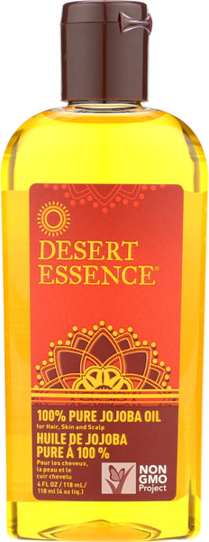 DESERT ESSENCE: 100% Pure Jojoba Oil, 4 oz