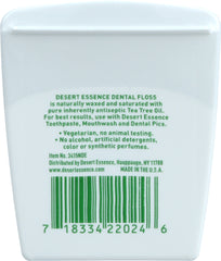 DESERT ESSENCE: Dental Floss Tea Tree Oil, 50 Yards