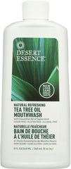 DESERT ESSENCE: Tea Tree Oil Mouthwash, 8 oz