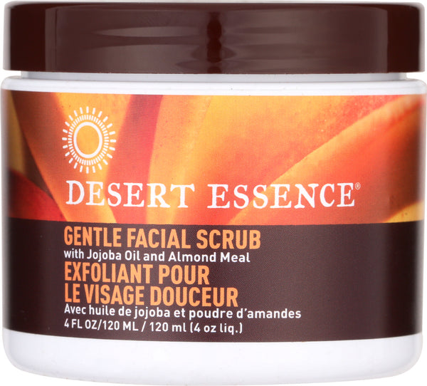 DESERT ESSENCE: Gentle Stimulating Facial Scrub, 4 oz