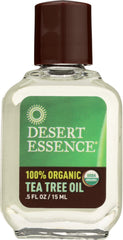 DESERT ESSENCE: Organic Tea Tree Oil, 0.5 oz